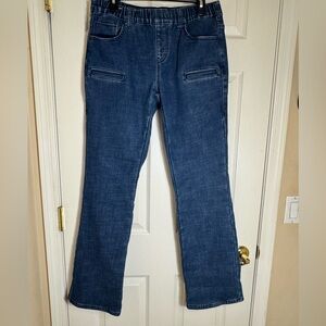 Cowgirl Tuff Dark Blue Boot Cut Jeans